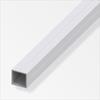Combitech® Quadratrohr Hohlrohr 23,5 mm, Alu silber, geschrumpft 1 m