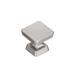 Utopia Alley Zinc Cabinet Pull, Knob/3.75"/6.3" Center to Center