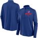 Women's Nike Royal Chicago Cubs Primetime Local Touch Pacer Quarter-Zip Top