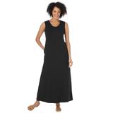 Plus Size Women's Sleeveless Scoopneck Dress by Woman Within in Black (Size 18/20)