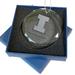 Illinois Fighting Illini 3.25'' Personalized Etched Glass Ornament