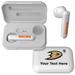 Anaheim Ducks Personalized Insignia Design Wireless Earbuds