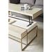 A.R.T. North Side Furniture Cocktail Table Wood/Metal in Brown | 18 H x 50 W x 28 D in | Wayfair 269300-2556
