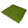 Confezione da 12 pezzi Greenplate piastrella modulare in plastica con erba sintetica 37,7 x 37,7 cm