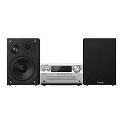 Panasonic SC-PMX802E-S Home-Stereoanlage Home-Audio-Minisystem 120 W Schwarz, Silber Image