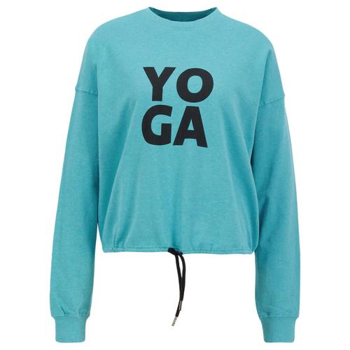 Kismet Damen Yoga-Sweatshirt GARUDA, aqua, Gr. S
