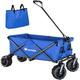 tectake Faltbarer Bollerwagen max. 80kg - blau