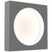 Sonneman Vuoto 10" High Dove Gray LED Wall Sconce