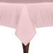 Ultimate Textile Solid Color Tablecloth 72.0 W x 108.0 D in pinkPolyester in Light Pink | 108" x 72" | Wayfair 5PK1-72X108-125