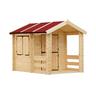 Cabane enfant exterieur 1.1m2 - Maisonnette en bois pour enfants - Cabane bois enfant