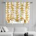 Exclusive Fabrics Triad Printed Cotton Tie-Up Window Shade - 46 X 63