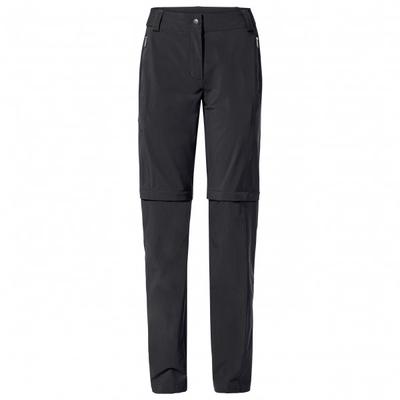 Vaude - Women's Farley Stretch Zip Off T-Zip Pants II - Trekkinghose Gr 52 - Regular schwarz