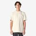 Dickies Men's Heavyweight Short Sleeve Pocket T-Shirt - Natural Beige Size 4 (WS450)