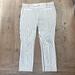 Anthropologie Pants & Jumpsuits | Anthropologie The Essential Striped Slim Trouser Pants Size 12 | Color: Black/Cream | Size: 12