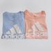 Adidas Tops | 2 Adidas Logo Shirts In Size Xs | Color: Blue/Orange | Size: Xs