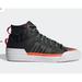 Adidas Shoes | Adidas Nizza Hi Dl Casual Shoe Size 7 | Color: Black/Green | Size: 7b