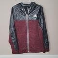 Adidas Jackets & Coats | Adidas Team Issue Hooded Jacket | Color: Gray/Red | Size: L