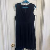 Zara Dresses | Black Zara Dress Size Xl | Color: Black | Size: Xl