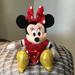 Disney Toys | Disney Small Minnie Mouse Plush | Color: Black/Red | Size: Os