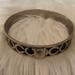 Coach Jewelry | Black & Silver Coach Bangle Bracelet - Euc | Color: Black/Silver | Size: Os