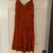 Free People Dresses | Free People One Beaded Dress | Color: Orange/Red | Size: Xs