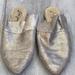 Free People Shoes | Free People Fun Gold Glittery Mules! Beautifully Made! | Color: Gold | Size: 39 = 8.5-9