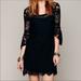 Free People Dresses | Free People Black Lace Mini Dress Nwot | Color: Black | Size: S