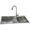 UPC KITCHEN FAUCET WITH DECK PLATE - Legion Furniture ZK88402AB-BN