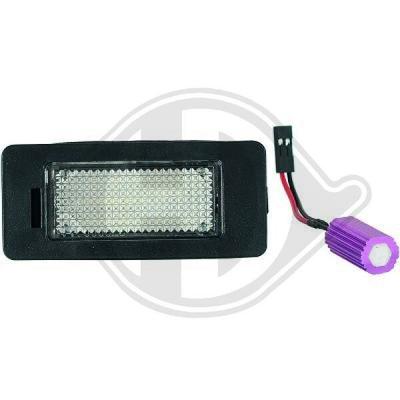 DIEDERICHS Kennzeichenleuchte HD Tuning hinten LED für SEAT VW SKODA LID10405