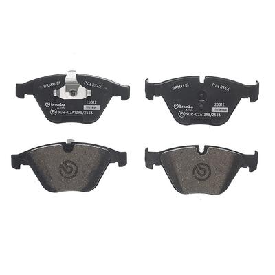 BREMBO Bremsbelagsatz, Scheibenbremse XTRA LINE vorne rechts links ohne Zubehör für BMW 34116767580 34116763591 34116794