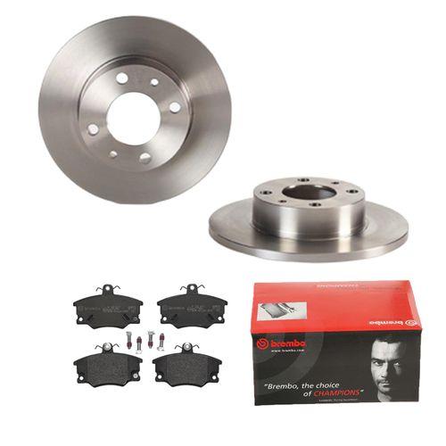 BREMBO Bremsensatz-Vorderachse Bremsensatz, Scheibenbremse vorne rechts links voll 227mm für ZASTAVA ALFA ROMEO SHUGUANG FSO SEAT FIAT LANCIA AUTOBIAN