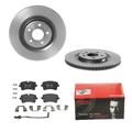 Brembo Bremsscheiben Ø330mm + Bremsbeläge hinten für Audi A6 ALLROAD A6 AVANT