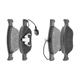f.becker_line Bremsbelagsatz, Scheibenbremse vorne rechts links für ALFA ROMEO FIAT ALFAROME/FIAT/LANCI LANCIA 71713143 77362674 77362254 10411649