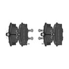 f.becker_line Bremsbelagsatz, Scheibenbremse vorne rechts links für ALFA ROMEO FIAT ALFAROME/FIAT/LANCI LANCIA AUTOBIANCHI INNOCENTI 0060810239 59839