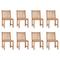 vidaXL Garden Chairs 8 pcs Solid Teak Wood