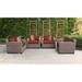 Florence 4 Piece Outdoor Wicker Patio Furniture Set 04i