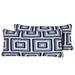 kathy ireland Homes & Gardens Atrium Pillow in Slate Rectangle Set of 2