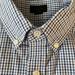 J. Crew Shirts | Euc Men’s Jcrew Slim Fit Blue Mini-Check Button Down Dress Shirt Xl | Color: Blue/Red/White | Size: Xl