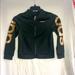 Adidas Jackets & Coats | Adidas Black & Gold Athletic Jacket Girls M(10/12) | Color: Black/Gold | Size: Mg