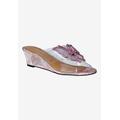 Women's Harita Wedge by J. Renee in Clear Purple Lilac (Size 9 M)