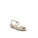 Women's Yasmine Wedge Sandal by LifeStride in Tender Taupe (Size 8 1/2 M)