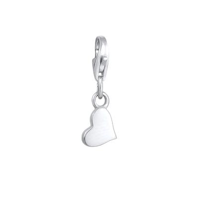 Nenalina - Herz Anhänger Liebe 925 Silber Charms & Kettenanhänger 1 ct Damen