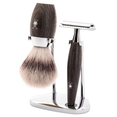 Mühle - KOSMO 3-teiliges Rasierset, Silvertip Fibre®, mit Rasierhobel Rasur 1 ct Herren (170.84 € / 1 ct)