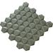 Parvatile (38178) 2" x 2" Porcelain Honeycomb Mosaic Wall & Floor Tile Porcelain in Green | 1.89 H x 1.89 W x 0.3125 D in | Wayfair MODA0635