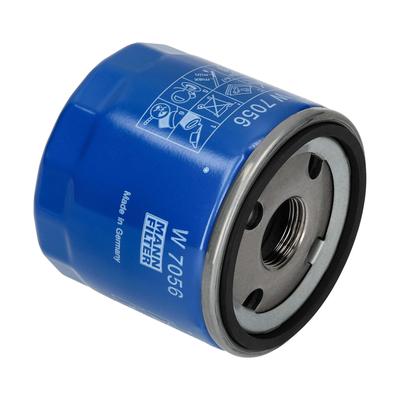 MANN-FILTER Ölfilter 76mm für HUIZHONG GENERAL MOTORS FIAT VAUXHALL SAIC MOTOR MG OPEL CHEVROLET 650237 55510533 55496756 W 7056 Image