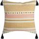 Atmosphera - Housse de coussin rayure perle 40 x 40 cm Multicolore