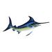 Sport Fishing Big Catch Blue Marlin 18 Inch Resin Wall Decor Plaque