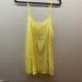 Free People Dresses | Free People Sheer Yellow Slip Dress | Color: Yellow | Size: S