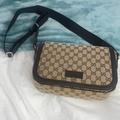 Gucci Bags | Gucci Messenger Handbag Supreme Canvas Cross Body Bag | Color: Brown/Tan | Size: Os