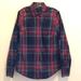 J. Crew Tops | J. Crew Stewart Tartan Plaid Cotton Long Sleeve Button Down Perfect Shirt Sz 2 | Color: Tan | Size: 2